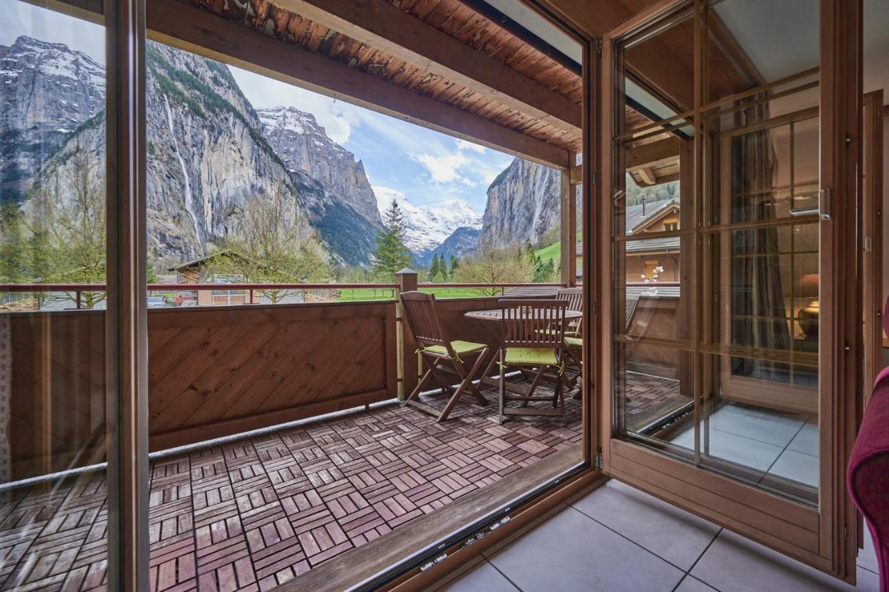 Apartment Mountain View, Luxury, Spacious With Best Views Lauterbrunnen Exterior photo