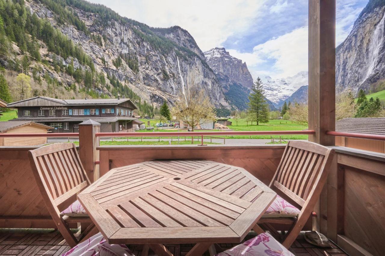 Apartment Mountain View, Luxury, Spacious With Best Views Lauterbrunnen Exterior photo